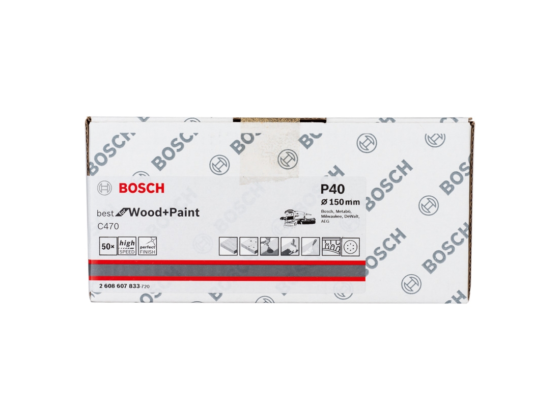 Bosch Brusný papír C470, balení 50 ks PROFESSIONAL