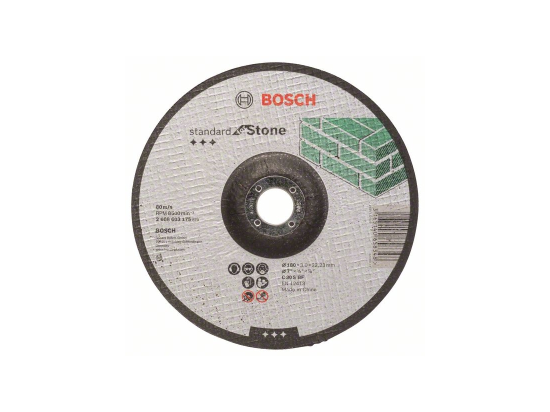 Bosch Dělicí kotouč profilovaný Standard for Stone