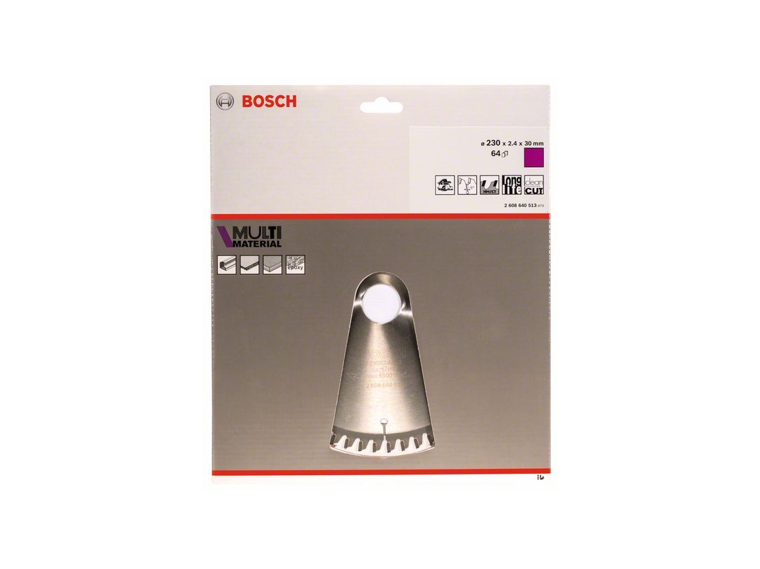 Bosch Pilový kotouč Multi Material 230 x 30 x 2, 4 mm; 64 PROFESSIONAL