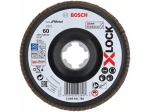 Bosch X-LOCK Lamelové brusné kotouče Best for Metal systému Ø 125 mm, G 60, X571, lomená verze, plast PROFESSIONAL