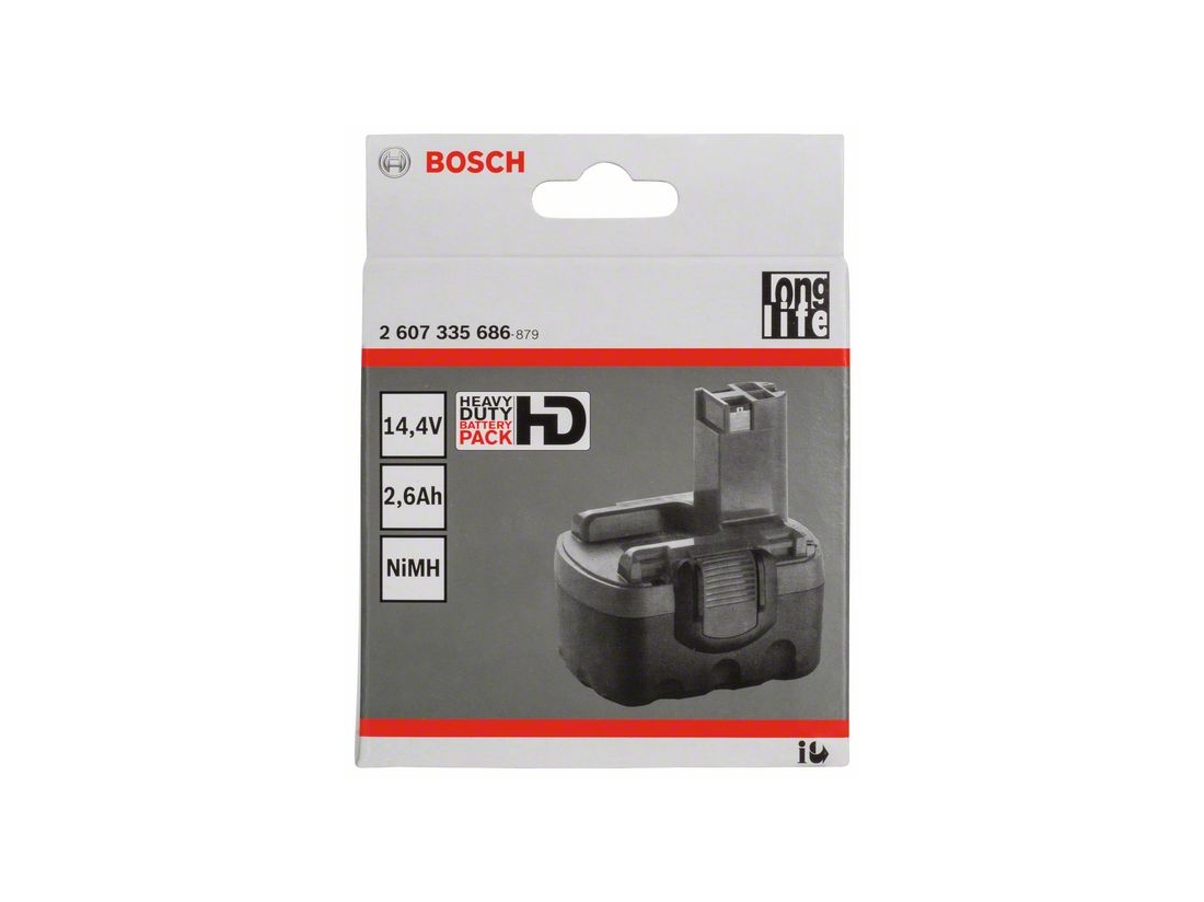 Bosch Akumulátor O 14, 4 V Standard Duty (SD), 2, 6 Ah, NiMH PROFESSIONAL