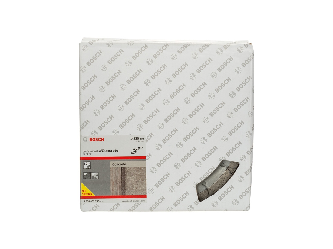 Bosch Diamantový dělicí kotouč Standard for Concrete 230 x 22, 23 x 2, 3 x 10 mm PROFESSIONAL