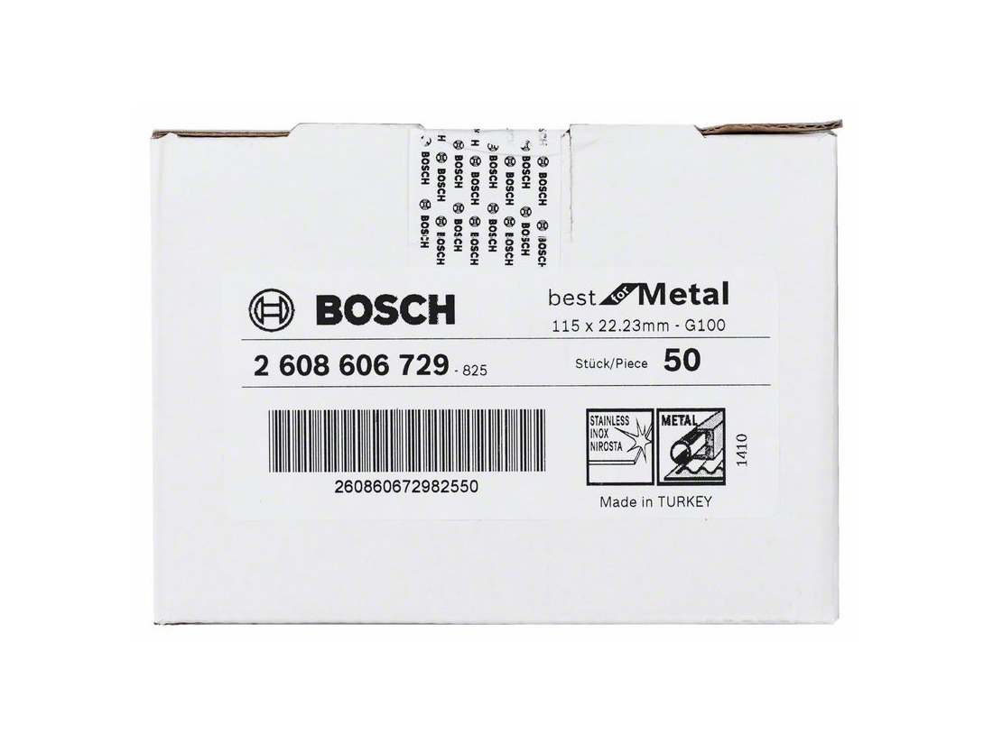 Bosch Fíbrový brusný kotouč R574, Best for Metal D = 115 mm; G = 100 PROFESSIONAL