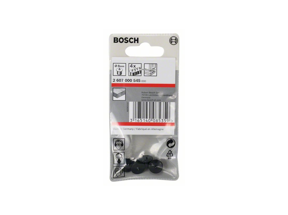 Bosch 4dílná sada značkovačů otvorů pro kolíky 8 mm PROFESSIONAL