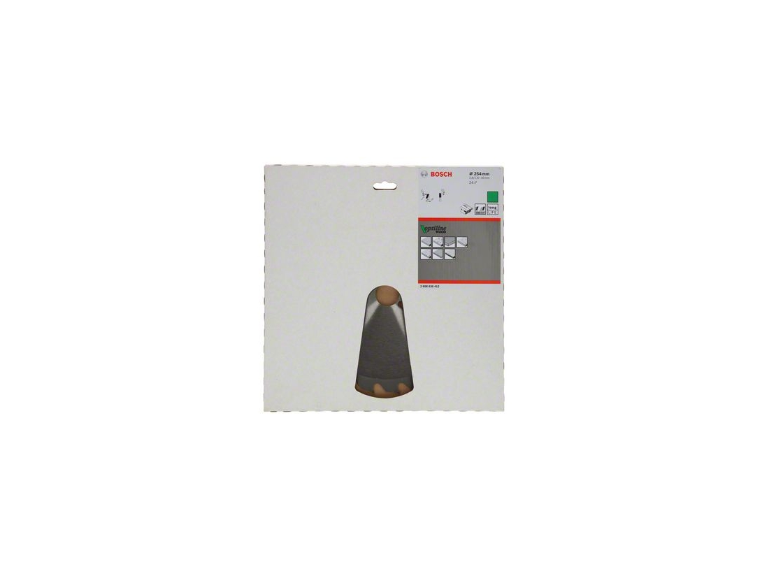 Bosch Pilový kotouč Optiline Wood 254 × 2,8/1,8 × 30 mm; 24 zubů