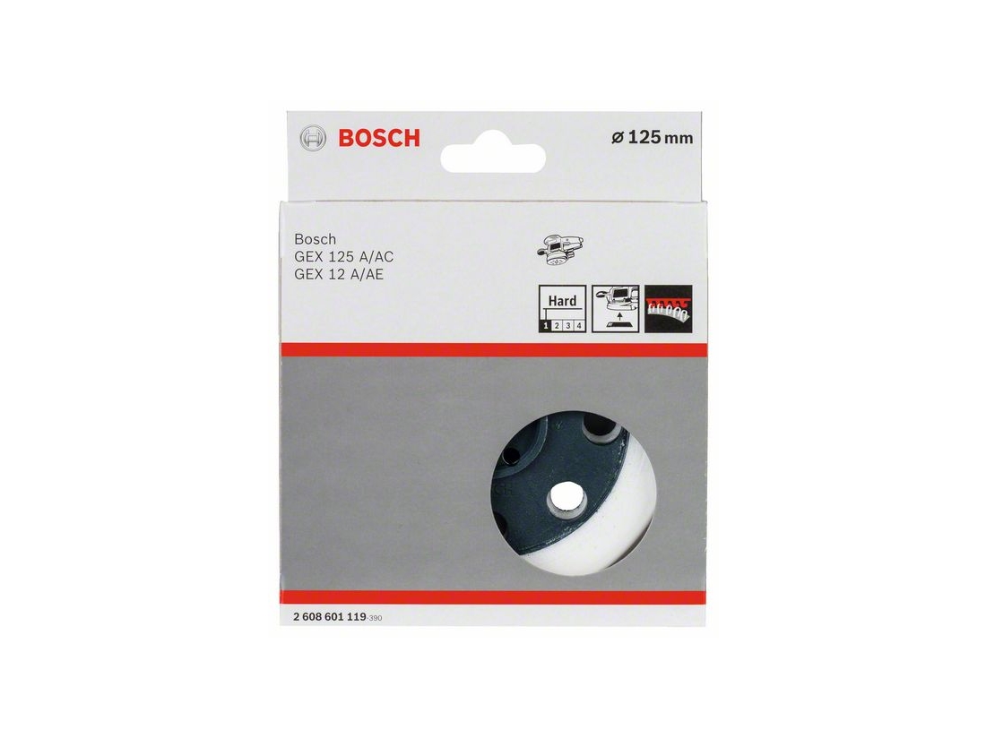 Bosch Brusné talíře tvrdé, 125 mm PROFESSIONAL