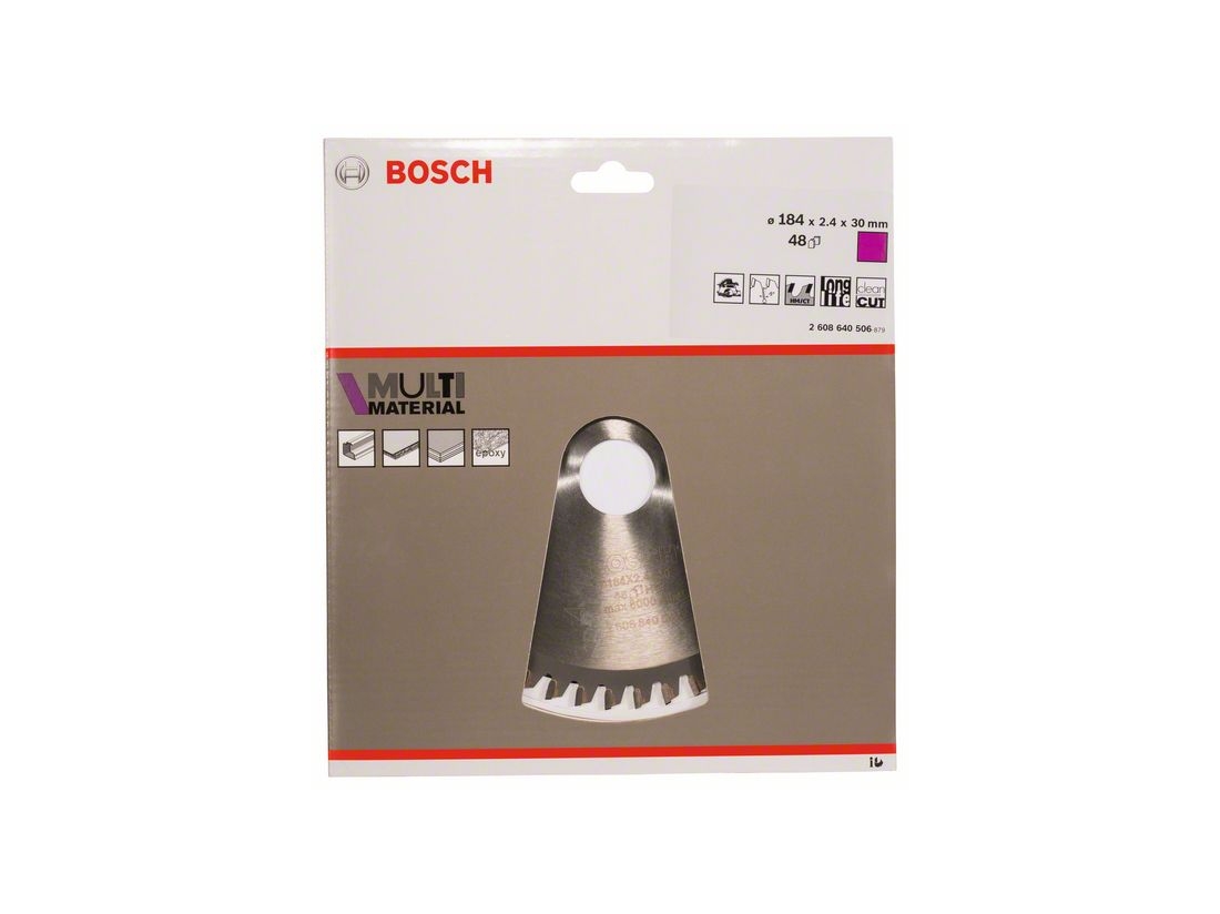 Bosch Pilový kotouč Multi Material 184 x 30 x 2, 4 mm; 48 PROFESSIONAL