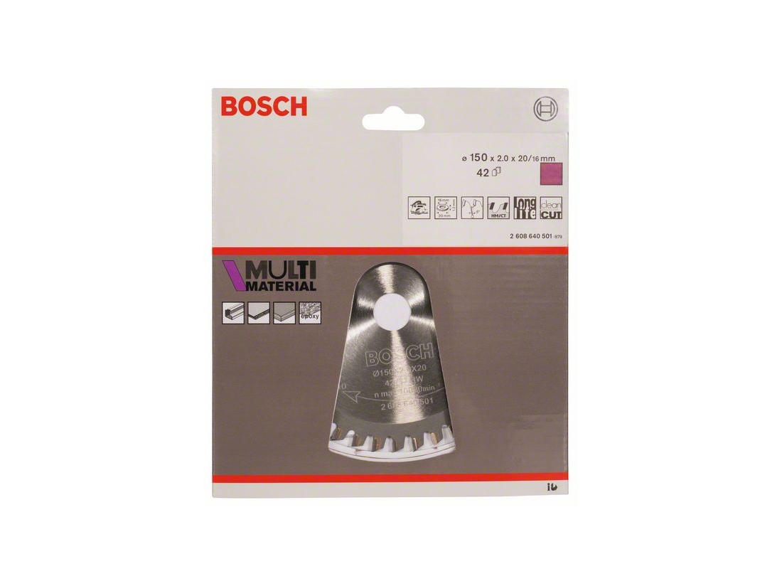 Bosch Pilový kotouč Multi Material 150 x 20/16 x 2, 0 mm; 42 PROFESSIONAL