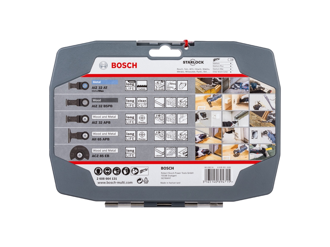 Bosch Sada Best of Cutting AIZ 32 AT; AIZ 32 BSPB; AIZ 32 APB; AII 65 APB; ACZ 85 EB PROFESSIONAL