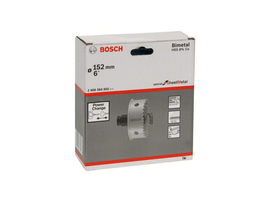 Bosch Pilová děrovka Sheet Metal na tabulový plech 152 mm, 6" PROFESSIONAL