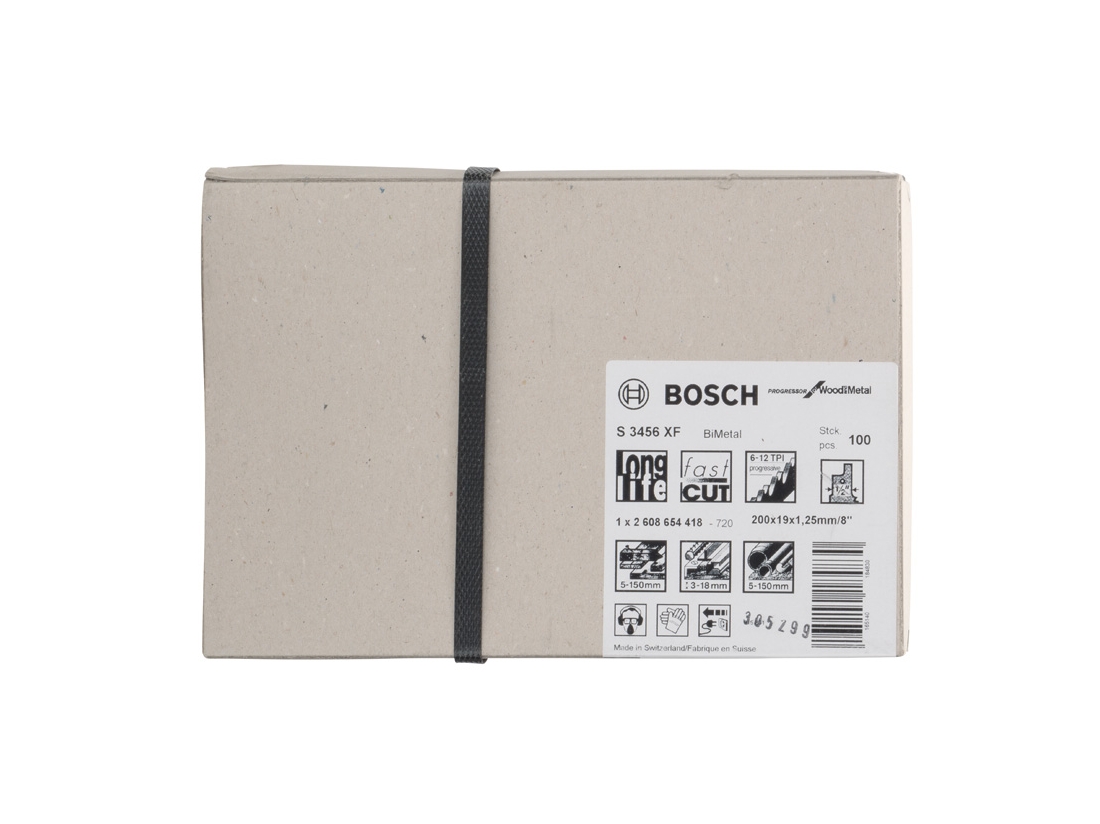 Bosch Pilový plátek do pily ocasky S 3456 Xf Progressor for Wood and Metal PROFESSIONAL
