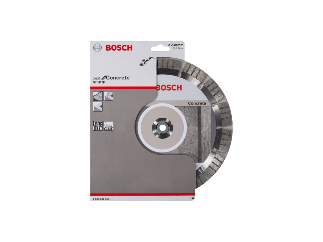 Bosch Diamantový dělicí kotouč Best for Concrete 230 x 22, 23 x 2, 4 x 15 mm PROFESSIONAL
