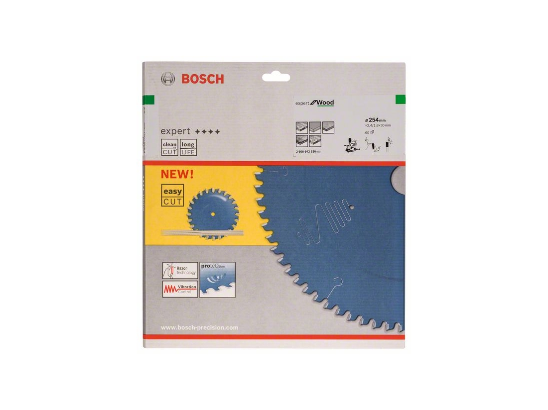 Bosch Pilový kotouč Expert for Wood 254 x 30 x 2, 4 mm, 60 PROFESSIONAL