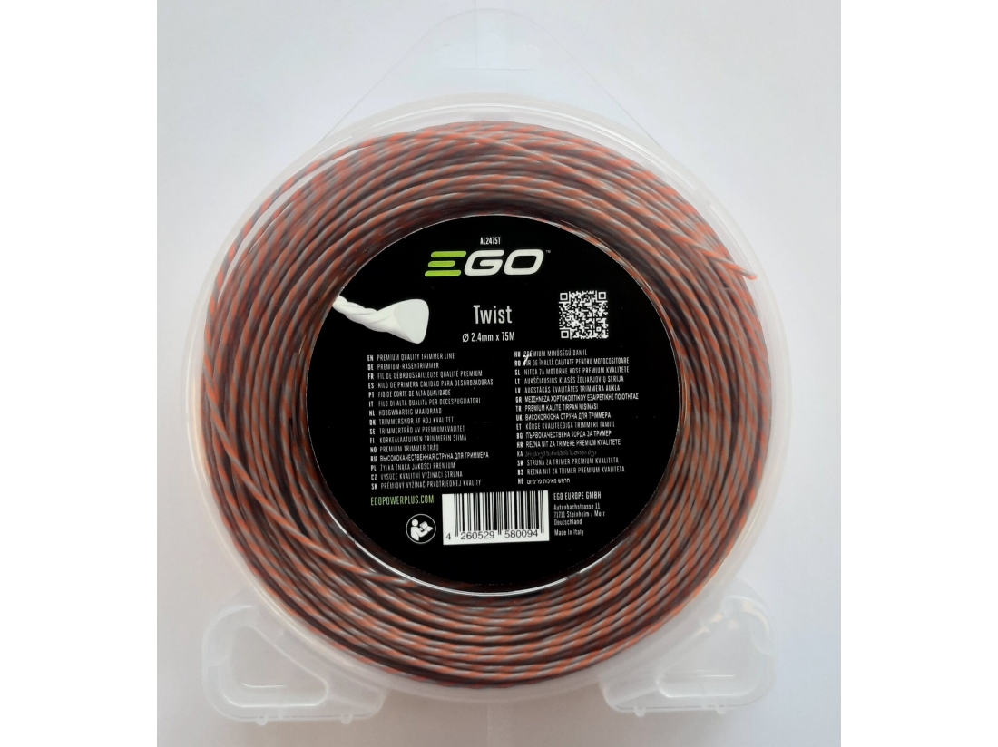 EGO Vyžínací struna kroucená 2,4mm/75m AL2475T