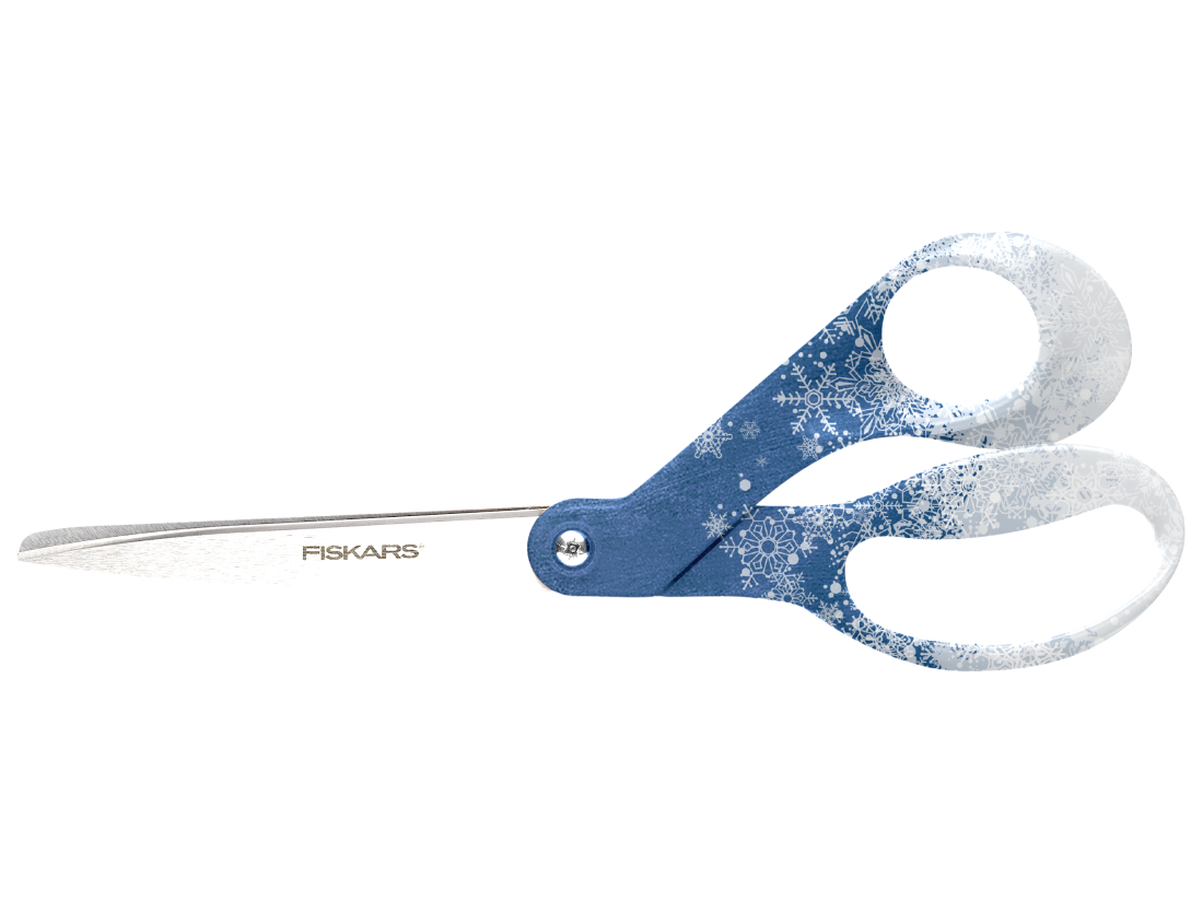 Fiskars Univerzální nůžky 21 cm Sněhová vločka