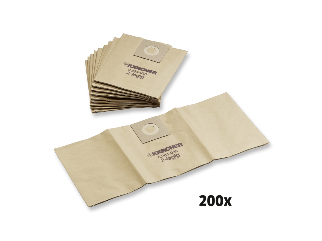 Karcher Filtrační sáček papírový neutrální 200 k
