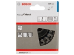 Bosch Hrnkový kartáč, copánkový, 75, ocel 75 mm, 0, 5 mm, M14 PROFESSIONAL