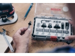 Bosch Smíšená sada tvarových fréz s vřetenem Ø 6 mm, 15 ks PROFESSIONAL