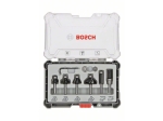 Bosch Sada fréz s 8mm vřetenem Trim&Edging, 6 ks PROFESSIONAL