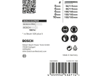 Bosch EXPERT SDS plus-7X sada 5/6/6/8/10 mm, 5ks PROFESSIONAL