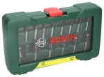 Bosch 15 dílná sada fréz z tvrdokovu (Ø stopky 8 mm) PROFESSIONAL