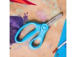 Fiskars Dětské nůžky se zaoblenou špičkou, tyrkysové, 13 cm (6+)