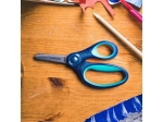 Fiskars Dětské nůžky se třpytkami, modré, 13 cm (6+)