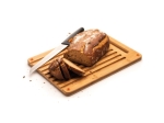 Fiskars Bambusové prkénko pro krájení chleba a nůž na krájení chleba