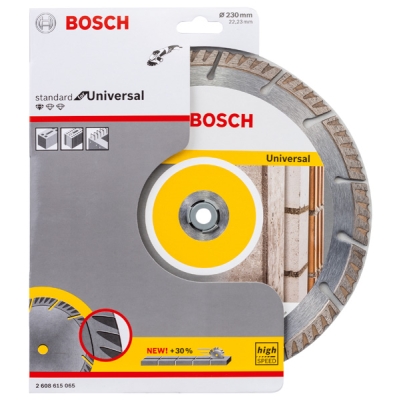 Bosch Diamantový dělicí kotouč Standard for Universal 230 × 22, 23 230x22.23x2.6x10mm PROFESSIONAL