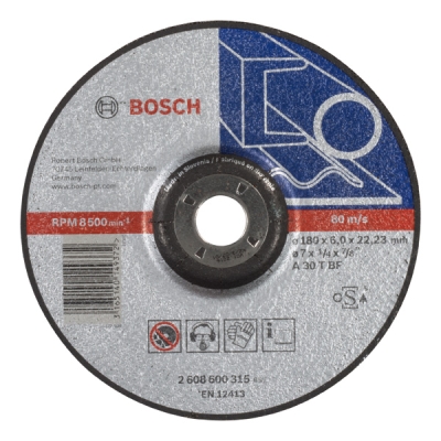 Bosch Hrubovací kotouč profilovaný Expert for Metal A 30 T BF, 180 mm, 6, 0 mm PROFESSIONAL