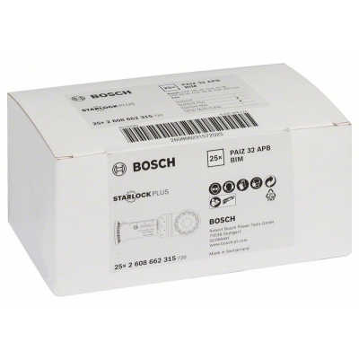 Bosch BIM ponorný pilový list PAIZ 32 APB Wood and Metal 60 x 32 mm PROFESSIONAL