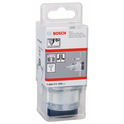 Bosch Sklíčidlo s ozubeným věncem, chromované D = 1, 5–13 mm; A = 1/2"–20 (chromované) PROFESSIONAL