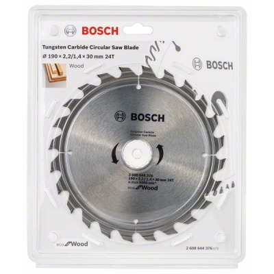 Bosch Pilový kotouč Eco for Wood 190x2.2/1.4x30 24T PROFESSIONAL