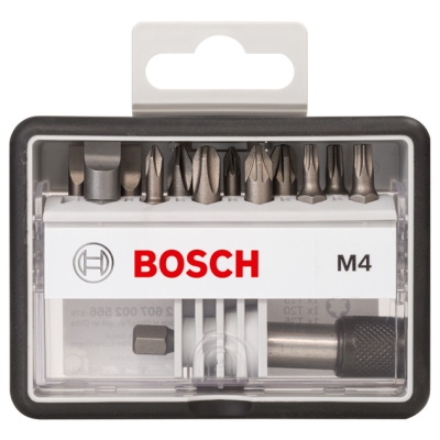 Bosch (12+1)dílná sada šroubovacích bitů Robust Line, M Extra-Hart 25 mm, (12+1)dílná sada PROFESSIONAL