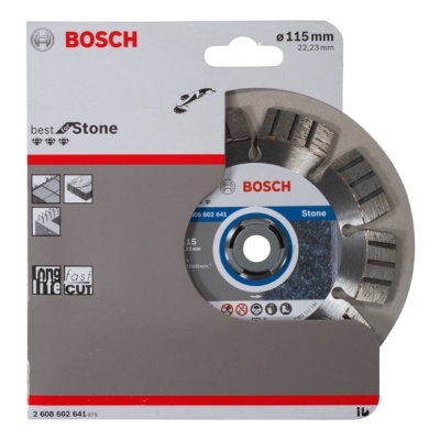 Bosch Diamantový dělicí kotouč Best for Stone 115 x 22, 23 x 2, 2 x 12 mm PROFESSIONAL