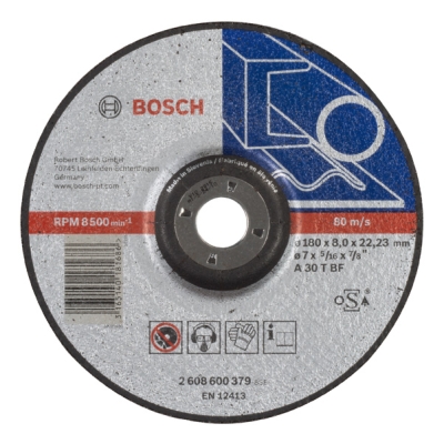 Bosch Hrubovací kotouč profilovaný Expert for Metal A 30 T BF, 180 mm, 8, 0 mm PROFESSIONAL