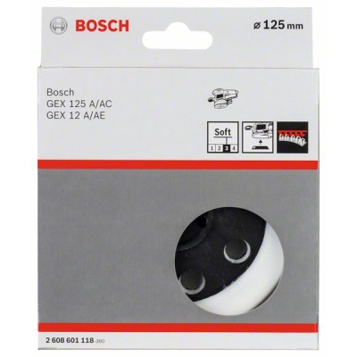 Bosch Brusné talíře měkké, 125 mm PROFESSIONAL