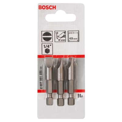 Bosch Šroubovací bit zvlášť tvrdý Extra-Hart S 1, 2x8, 0, 49 mm PROFESSIONAL