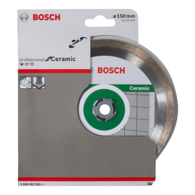 Bosch Diamantový dělicí kotouč Standard for Ceramic 150 x 22, 23 x 1, 6 x 7 mm PROFESSIONAL