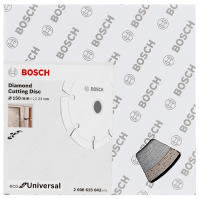 Bosch Diamantový dělicí kotouč ECO For Universal 150x22.23x2.1x7 PROFESSIONAL
