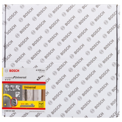 Bosch Diamantový dělicí kotouč Standard for Universal 230 × 22, 23 (balení 10  ks) 230x22.23x2.6x10mm PROFESSIONAL