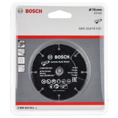 Bosch Řezný kotouč Carbide Multi Wheel, 76 mm PROFESSIONAL