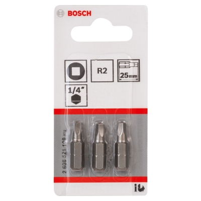 Bosch Šroubovací bit zvlášť tvrdý Extra-Hart R2, 25 mm PROFESSIONAL