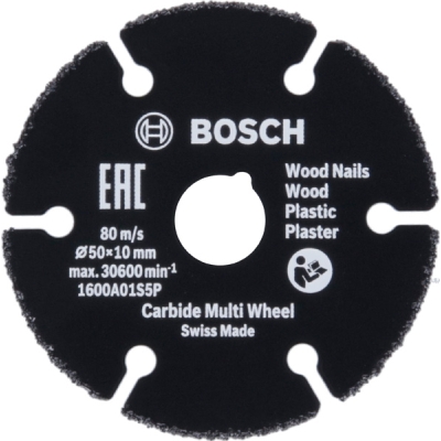 Bosch Víceúčelový kotouč Carbide Multi Wheel 50x10mm PROFESSIONAL