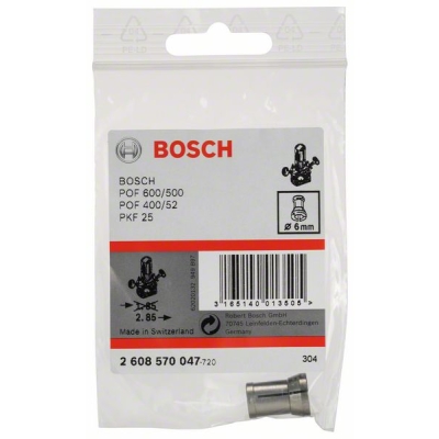 Bosch Kleštinové upínací pouzdro bez upínací matice 6 mm PROFESSIONAL