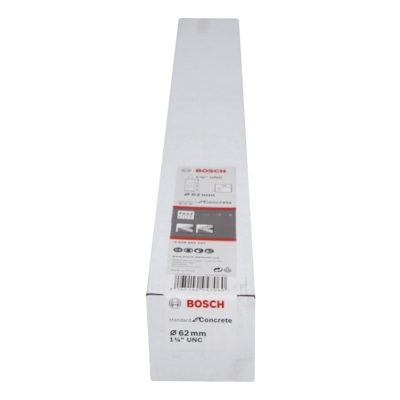 Bosch Diamond Core Cutter Standard for Concrete 62 mm, 450 mm, 6 mm, 10 mm PROFESSIONAL