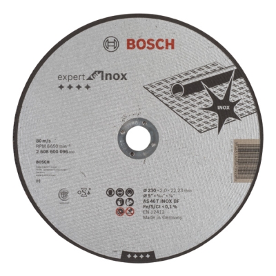 Bosch Dělicí kotouč rovný Expert for Inox AS 46 T INOX BF, 230 mm, 2, 0 mm PROFESSIONAL