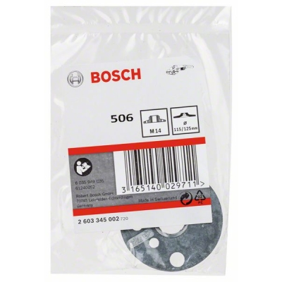 Bosch Kulatá matice se závitem příruby M 14 115/125 mm PROFESSIONAL