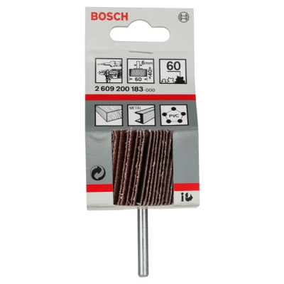 Bosch Lamelové brusné kotouče 6 mm, 60, 60 mm, 40 mm PROFESSIONAL