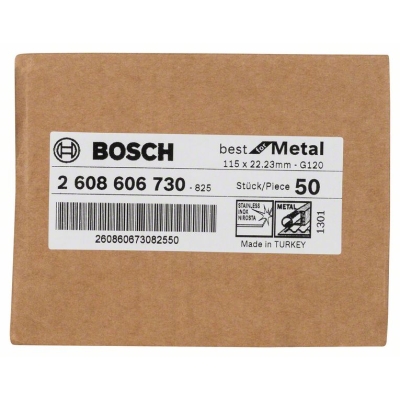 Bosch Fíbrový brusný kotouč R574, Best for Metal D = 115 mm; G = 120 PROFESSIONAL